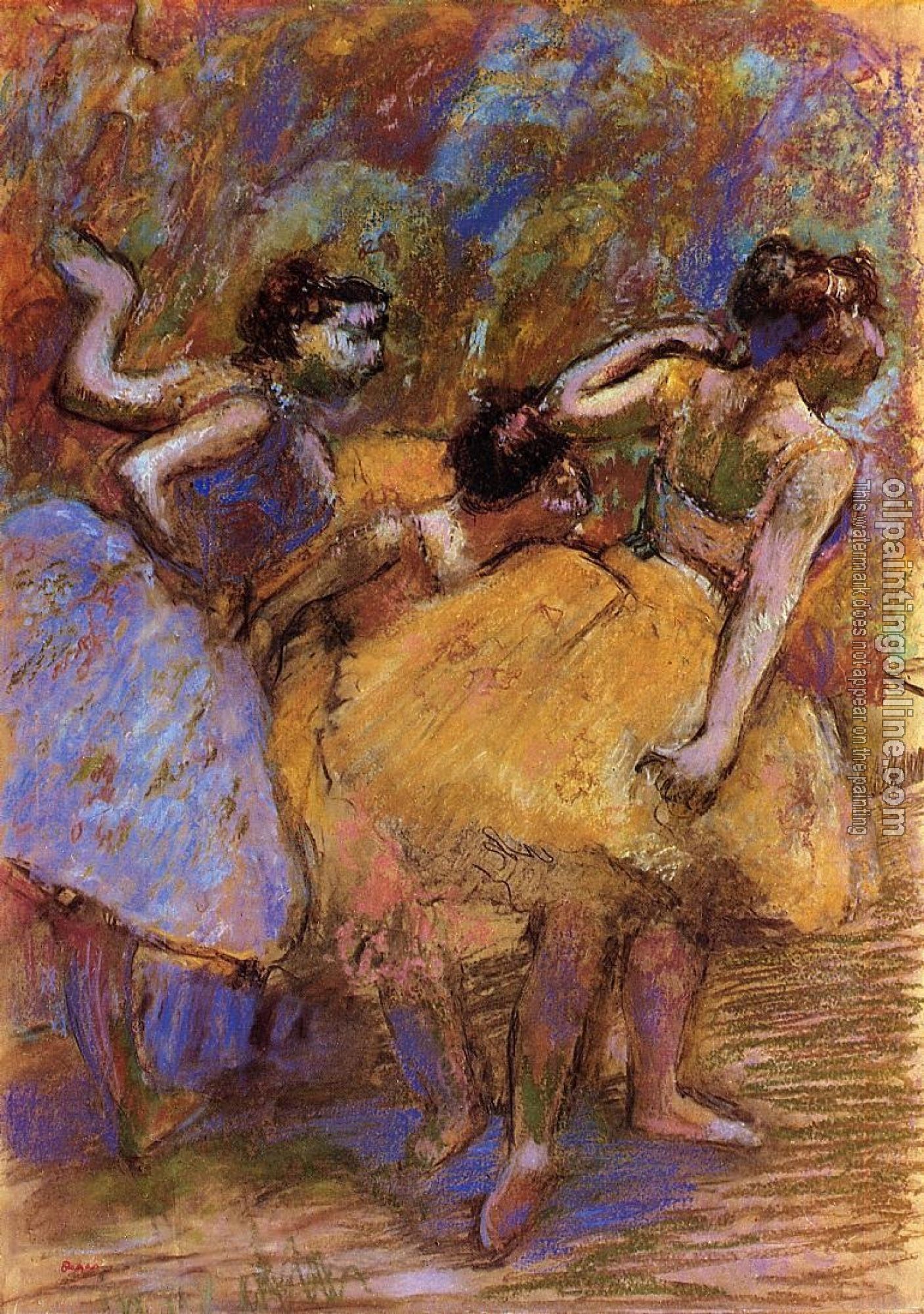 Degas, Edgar - Dancers